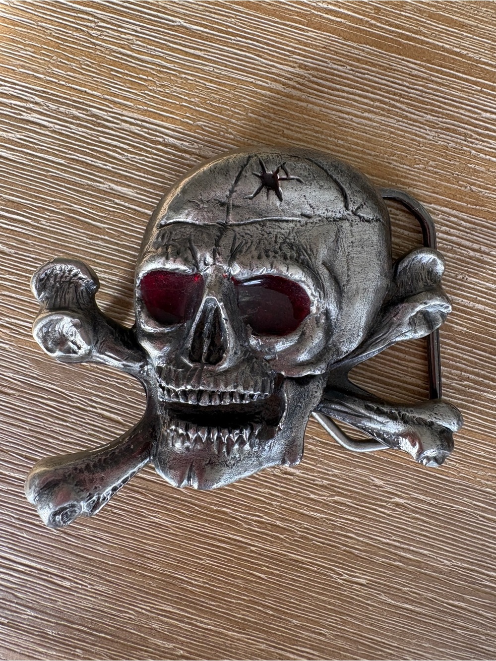 Great American Vintage Skull Belt Buckle 1983